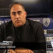 Calcio, Celle Varazze. Un cruccio per Pisano dopo il pari con la Valenzana: &quot;Quando arbitro in partitella aspetto che il difensore torni in posizione...&quot; (VIDEO)