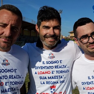 Calcio, San Francesco Loano. Missione compiuta per i fratelli Burastero e Andrea Ferrara: &quot;La città è tornata dove le compete&quot; (VIDEO)