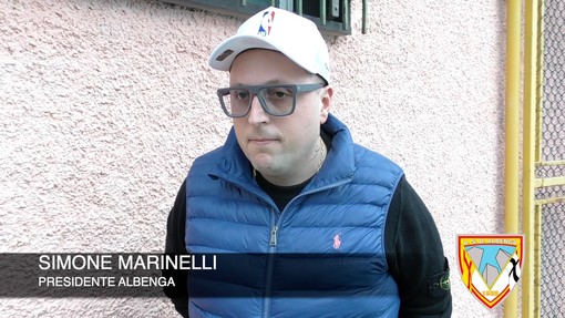 Calcio, Albenga. Marinelli vede il traguardo Serie D: "Partita preparata al meglio, il nostro sogno è vicino" (VIDEO) Calcio, Albenga. Marinelli vede il traguardo Serie D: "Partita preparata al meglio, il nostro sogno è vicino" (VIDEO)