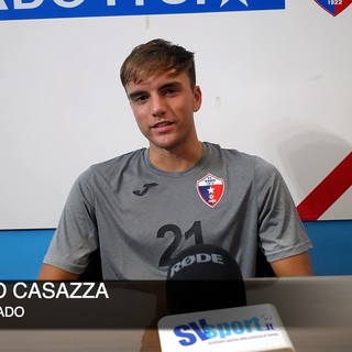 Calcio, Vado. Una nuova stagione in rossoblu per Lorenzo Casazza: "Si lavora tanto, ma vogliamo essere pronti per l'esordio ufficiale" (VIDEO)