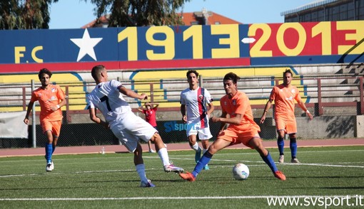 un'immagine della gara di andata