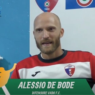 Calcio, Vado. De Bode amaro per l'espulsione a Capra: "L'arbitro gliel'aveva promessa. Cirillo è una scommessa vinta da questa società" (VIDEO)