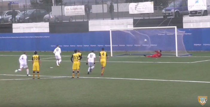 Calcio, Albenga - Alassio. Ecco i gol di Costantini, Marquez e la doppietta di Figone (VIDEO)