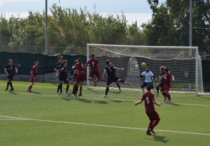 Il goal di Marco Giguet che ha riportato i granata in parità Il goal di Marco Giguet che ha riportato i granata in parità
