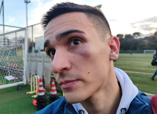 Emiliano Beron Cano a fine partita