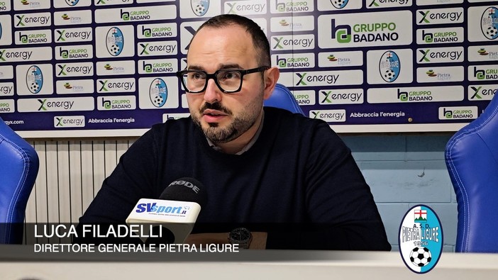 Calcio, Pietra Ligure. Filadelli si gode la vittoria nel derby: "Sento chiacchiere da bar, il lavoro di Moraglia e del suo staff è sensazionale" (VIDEO)