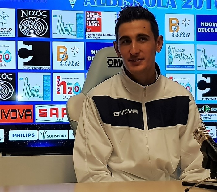 Calcio, Albissola. Damonte vuol recuperare il tempo perso: "Felice per il ritorno al gol, pronto a dare una mano anche in zona offensiva"