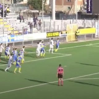 Calcio: la doppietta di Maccarone e il gol di Varone negli highlights di Albissola - Carrarese (VIDEO)