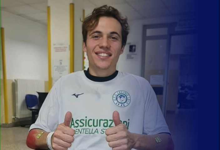 Calcio, Legino.  Svanita la paura al Ruffinengo, nessuna conseguenza per Nicolò Tobia