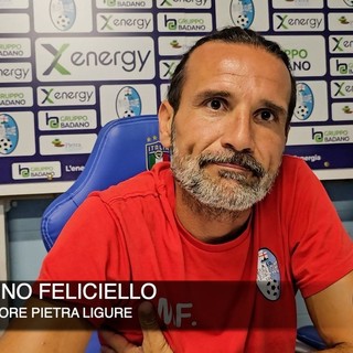 Calcio, Pietra Ligure. Domani la prima gara ufficiale, Feliciello: &quot;Con il Derthona ottimo test. I giovani? Non guardiamo l'età ma l'atteggiamento&quot; (VIDEO)