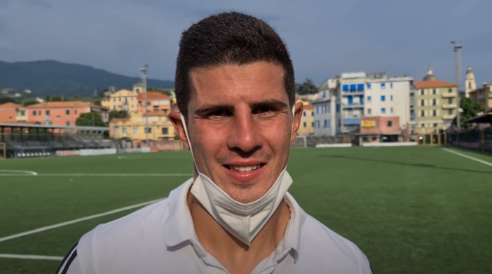 Calcio. Riecco Gianmarco Basso, il centrocampista di Andora è andato a segno contro il Vado: "Continuo a lavorare per raggiungere i miei obiettivi" (VIDEO) Calcio. Riecco Gianmarco Basso, il centrocampista di Andora è andato a segno contro il Vado: "Continuo a lavorare per raggiungere i miei obiettivi" (VIDEO)