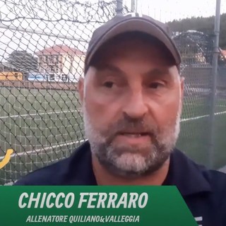 Calcio, Quiiliano&amp;Valleggia. Mister Ferraro si tiene stretto la prestazione contro il Savona: "Bravi, ma le partite non si vincono ai punti. Biancoblu più cinici di noi" (VIDEO)