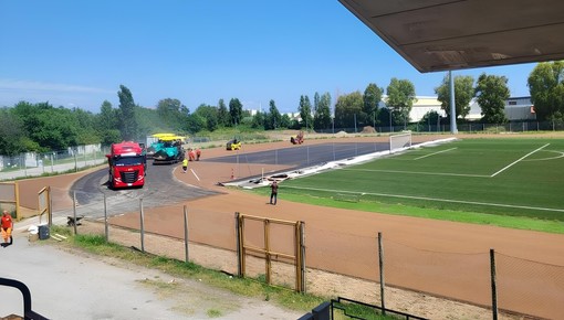 Vado. Lavori per un milione di euro, arriva la nuova pista multidisciplinare al Ferruccio Chittolina