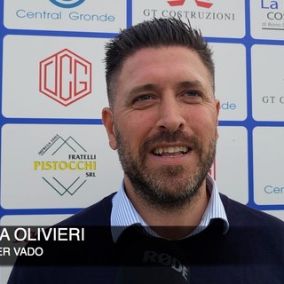 Calcio, Vado. Olivieri stanco ma felice: "Un anno che vale per quattro. Determinante non mollare nei momenti difficili" (VIDEO)
