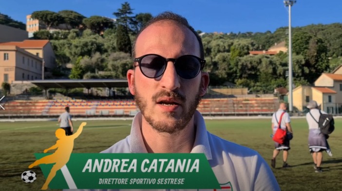 Calcio, Sestrese. Più orgoglio che rammarico per il ds Catania: "Vicini all'impresa nonostante le difficoltà fisiche. La prossima stagione? Vedremo di accontentare il mister" (VIDEO)