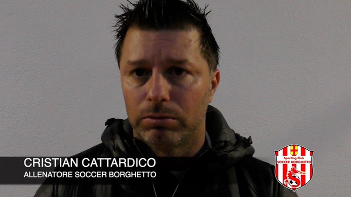 Calcio, Soccer Borghetto. Resta un solo rammarico a Cristian Cattardico dopo il 2-2 con la Praese: &quot;Peccato solo non averla chiusa&quot; (VIDEO)