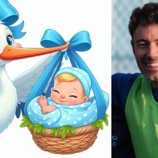 Calcio, Fiocco azzurro per Tiziano Pollio, è nato Sebastiano! Calcio, Fiocco azzurro per Tiziano Pollio, è nato Sebastiano!