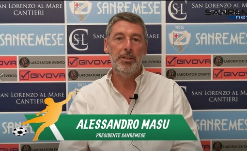 Calcio, Sanremese. A tre mesi dal suo insediamento, parla il Presidente Masu:" La riapertura della tribuna per noi è importante. Fava? Per il momento non ci saranno sostituti."