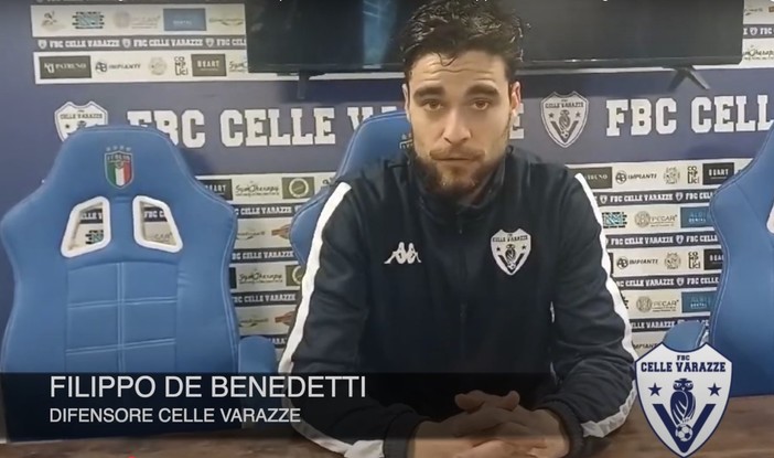 Calcio, Celle Varazze comitiva del gol, a segno anche De Benedetti: "Sappiamo accettare gli eventi. La dedica? A nonna Bruna" (VIDEO) Calcio, Celle Varazze comitiva del gol, a segno anche De Benedetti: "Sappiamo accettare gli eventi. La dedica? A nonna Bruna" (VIDEO)