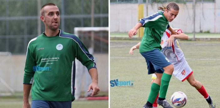 Cappannelli e Tobia autori delle reti del Legino contro il Bragno Cappannelli e Tobia autori delle reti del Legino contro il Bragno