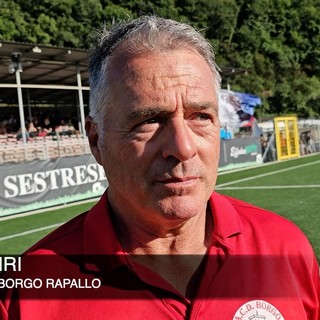 Calcio. Borgo Rapallo. Mister Siri dopo la vittoria di Coppa: &quot;Il nostro segreto è l'allegria. Con le giuste ambizioni pronto a rimanere&quot; (VIDEO)