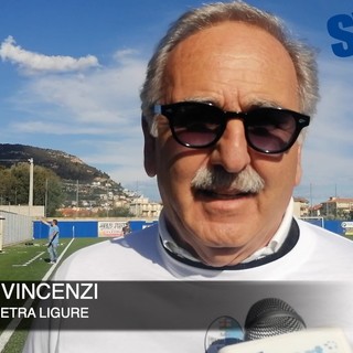 Calcio, Pietra Ligure. Il sindaco De Vincenzi incorona la società: &quot;Un premio alla dedizione dei nostri concittadini&quot; (VIDEO)