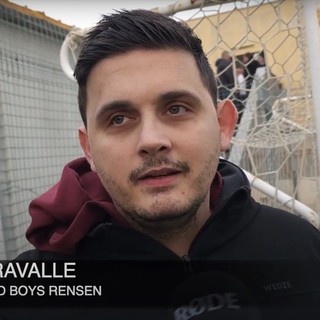 Calcio, Old Boys Rensen. Il dubbio del presidente Miravalle : "Il tiro di Carro Gainza ha varcato la linea? Auguro al Savona d salire di categoria" (VIDEO)