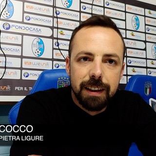 Calcio, Pietra Ligure. Altri tre punti per mister Cocco: &quot;Concentrati sul lavoro, oggi potevamo chiuderla prima&quot; (VIDEO)