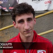 Calcio, Millesimo. Ordine e personalità per Manuel Cigliutti: "Importante vincere a Legino, dopo l'espulsione di Facello ci siamo compattati" (VIDEO) Calcio, Millesimo. Ordine e personalità per Manuel Cigliutti: "Importante vincere a Legino, dopo l'espulsione di Facello ci siamo compattati" (VIDEO)