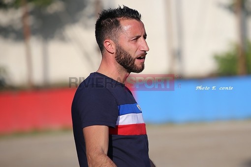 Simone Siciliano, allenatore del Taggia Simone Siciliano, allenatore del Taggia