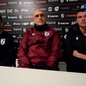 Calcio, Albenga. Quattro gol alla Vogherese e tripla conferenza. Mister Fossati: &quot;Con questi ragazzi si ha il piacere di andare ad allenamento&quot; (VIDEO)