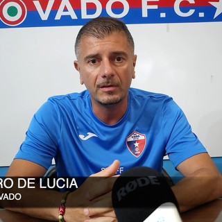 Calcio, Vado. Mister De Lucia senza remore: &quot;Qui per lasciare un segno&quot; (VIDEO)