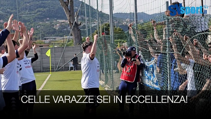 CELLE VARAZZE, L'ECCELLENZA E' TUA, IL VIDEO DELLA FESTA BIANCOBLU