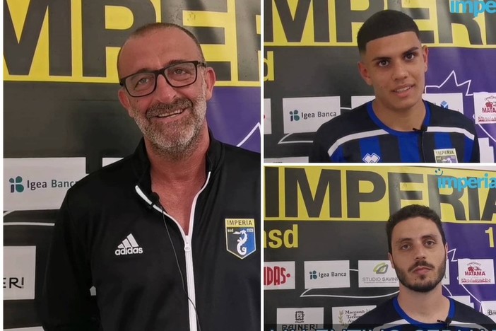 Imperia calcio, Mister Lupo:" Sono davvero contento. Il mercato? Dopo Palacio, ho chiesto anche Lukaku" (video)