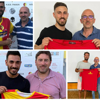 Calciomercato, Taggia. Ecco tre rinnovi, in più arriva anche Matteo Martelli