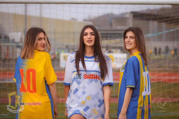 Calcio, Cairese. Nuove maglie e nuovi sponsor, tre le divise svelate dal club valbormidese (FOTO E VIDEO)