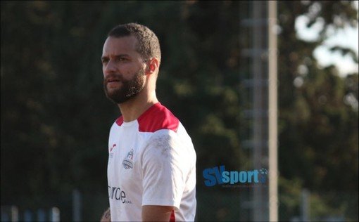 Franco Rossignolo con la maglia della San Francesco