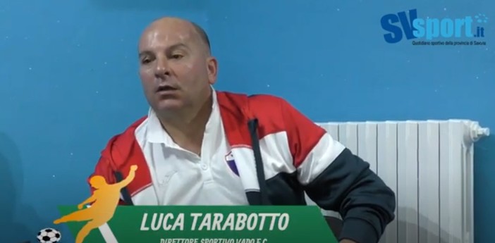 Calcio, Vado. Luca Tarabotto: &quot;Continuiamo con questo entusiasmo&quot; (VIDEO)