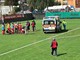 Camporosso: scontro durante partita di calcio, 16enne del Millesimo portato al Santa Corona dall'elisoccorso