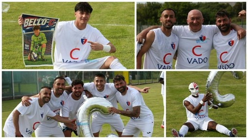 Calcio | Vado in Serie C, le prime immagini delle celebrazioni rossoblu