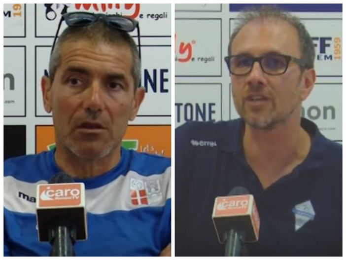 Calcio, Albissola - Rimini. Le interviste post gara ai tecnici Fossati e Righetti (VIDEO)