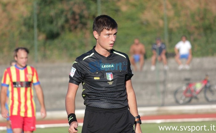 Lorenzo Pettirossi dirigerà Pietra Ligure - Ventimiglia Lorenzo Pettirossi dirigerà Pietra Ligure - Ventimiglia