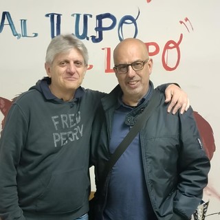 mister Pansera e il ds Fiori