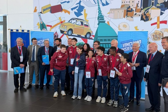 Calcio | Il Presidente Giulio Ivaldi a Torino per la presentazione del progetto “Vinciamo Insieme”