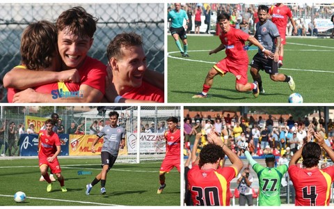Calcio | Millesimo - Alessandria: la partita e la festa dopo il 4-1 giallorosso (FOTO E VIDEO)