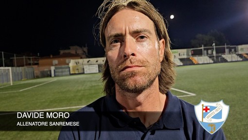 Calcio, Sanremese. La ricetta di mister Moro: "Servono idee forti e chiare, la squadra sta rispondendo al meglio" (VIDEO) Calcio, Sanremese. La ricetta di mister Moro: "Servono idee forti e chiare, la squadra sta rispondendo al meglio" (VIDEO)