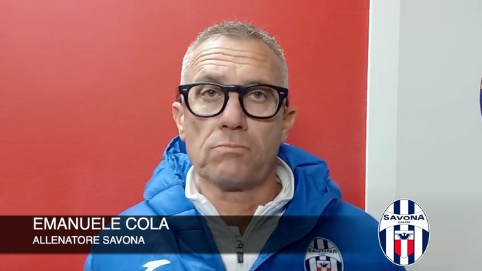 Calcio, Savona. Polveri bagnate contro il Ca de Rissi, Cola: "Sono molto preoccupato, bisogna individuare il problema" (VIDEO) Calcio, Savona. Polveri bagnate contro il Ca de Rissi, Cola: "Sono molto preoccupato, bisogna individuare il problema" (VIDEO)
