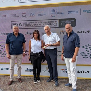 Golf | European Team Championship, l'assessore Simona Ferro: “Liguria riferimento europeo per lo sport paralimpico”