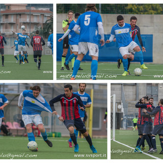 Calcio, Pietra Ligure - Vado: riviviamo la festa del gol nelle foto di Matteo Pelucchi (GALLERY)