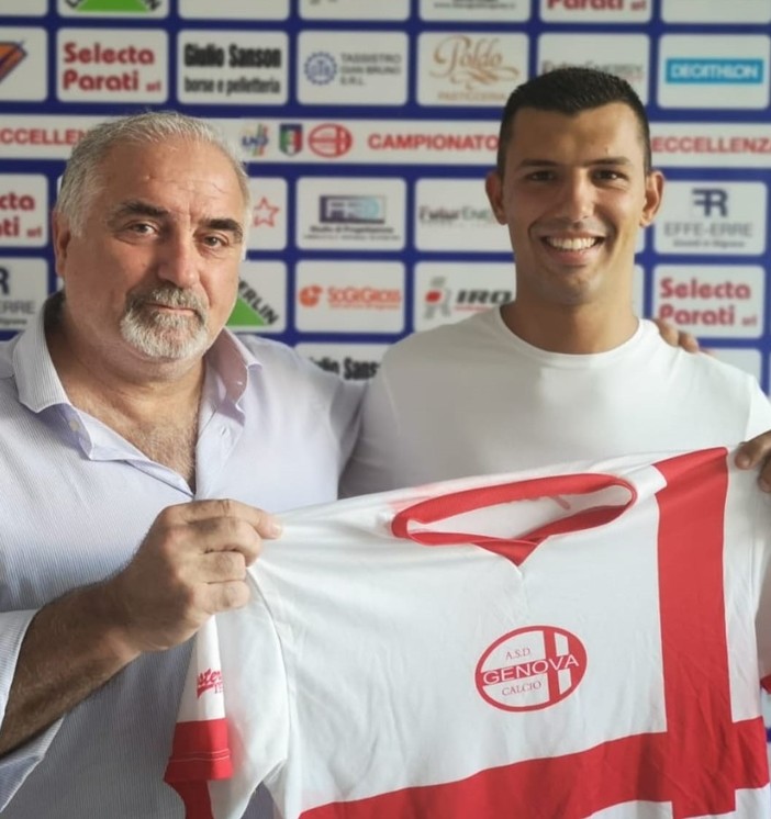 Calcio, Eccellenza: Emanuele Quercioli saluta la Genova Calcio